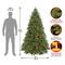 6.5ft. Pre-Lit Jersey Fraser Fir Artificial Christmas Tree, Clear Lights